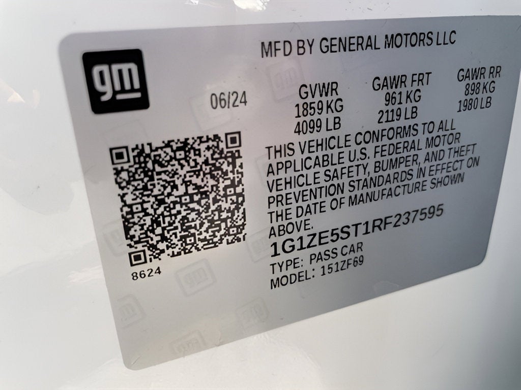 2024 Chevrolet Malibu 2LT