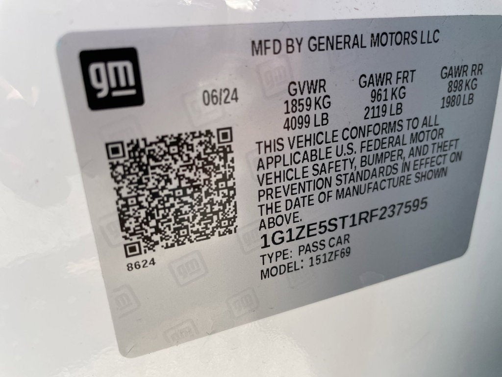 2024 Chevrolet Malibu 2LT