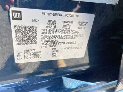 2022 Chevrolet Silverado 2500 HD LTZ