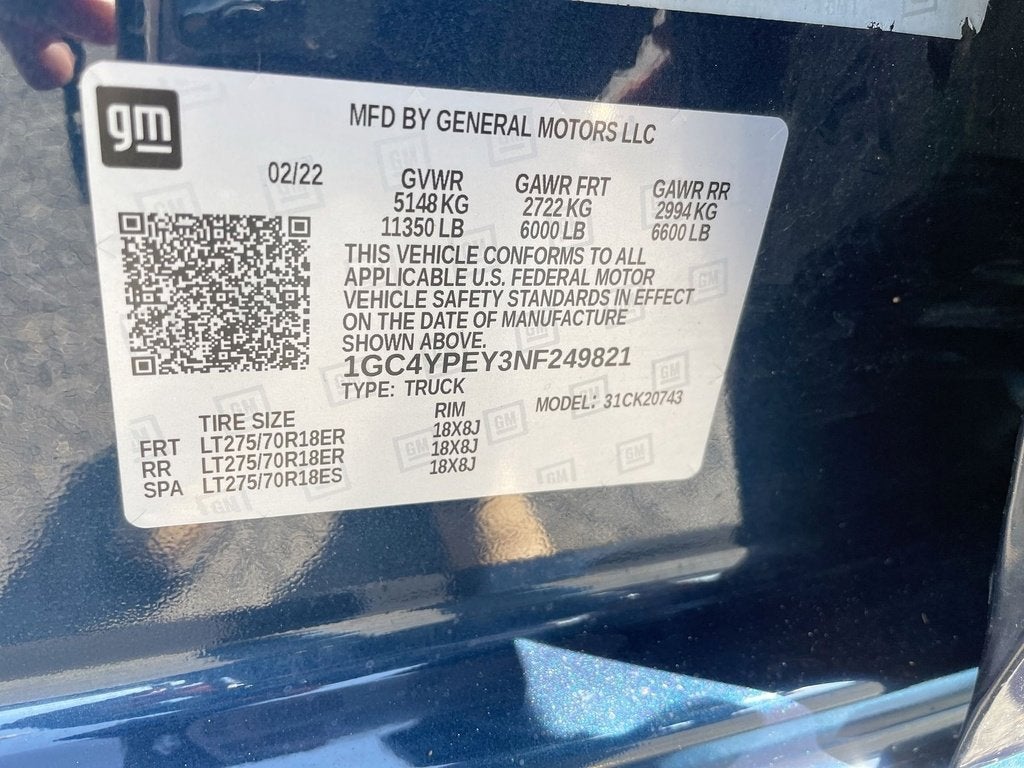 2022 Chevrolet Silverado 2500 HD LTZ