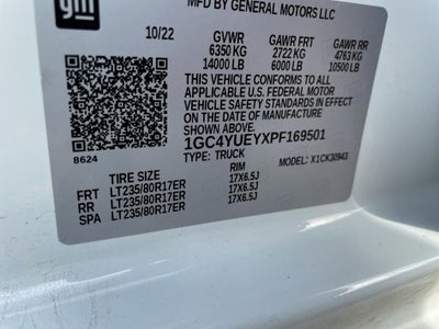 2023 Chevrolet Silverado 3500 HD LTZ DRW