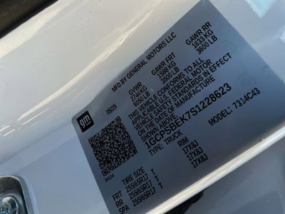 2025 Chevrolet Colorado WT/LT