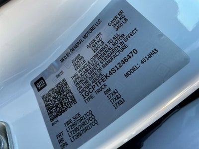 2025 Chevrolet Colorado ZR2