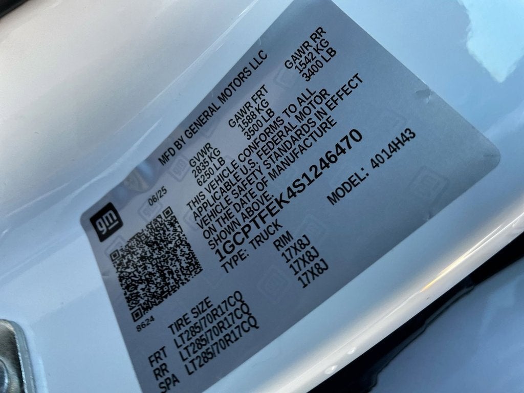 2025 Chevrolet Colorado ZR2