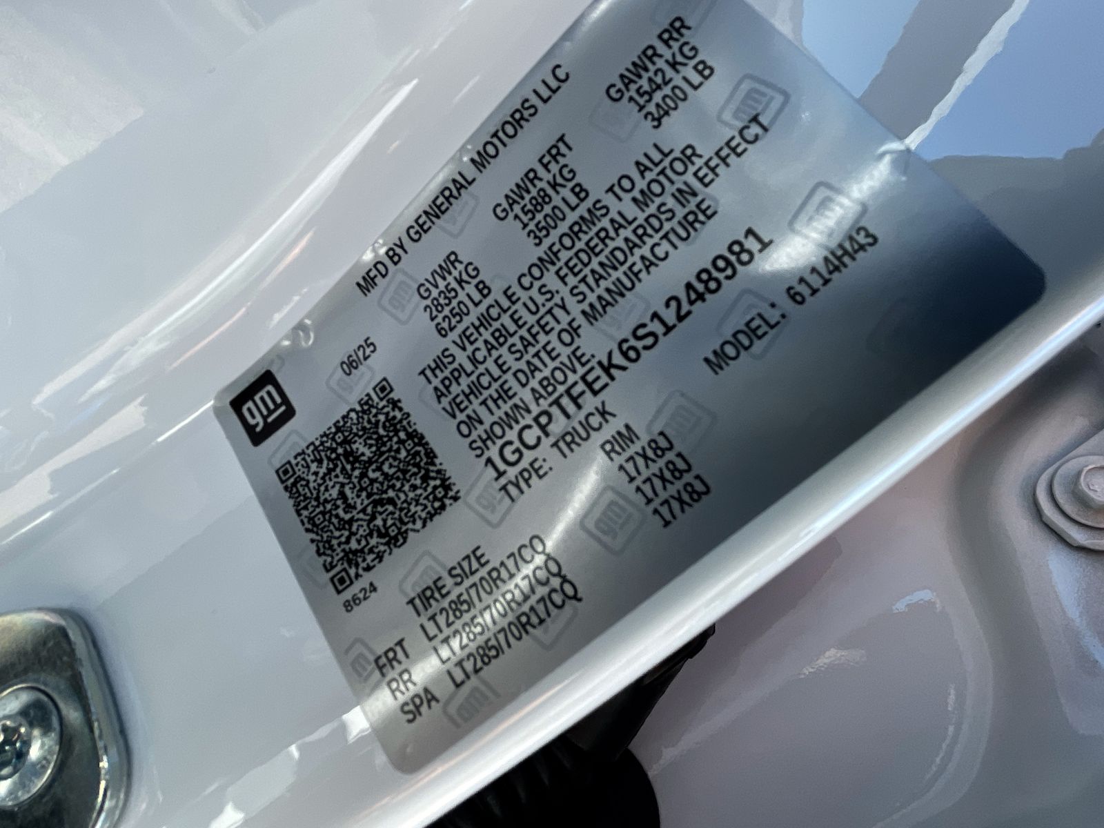 2025 Chevrolet Colorado ZR2