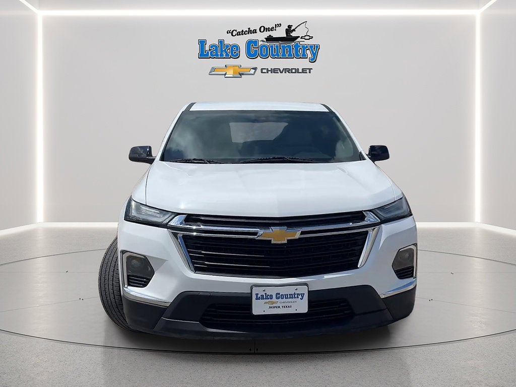 Used 2022 Chevrolet Traverse LS with VIN 1GNERFKW0NJ144169 for sale in Jasper, TX