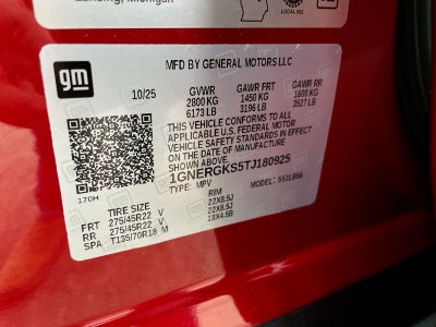 2026 Chevrolet Traverse LT