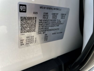 2025 Chevrolet Suburban Premier