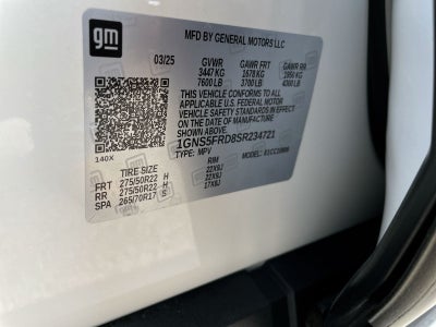 2025 Chevrolet Suburban Premier