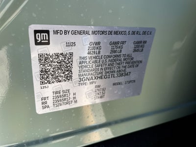 2026 Chevrolet Equinox LT