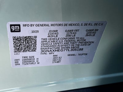 2026 Chevrolet Equinox LT