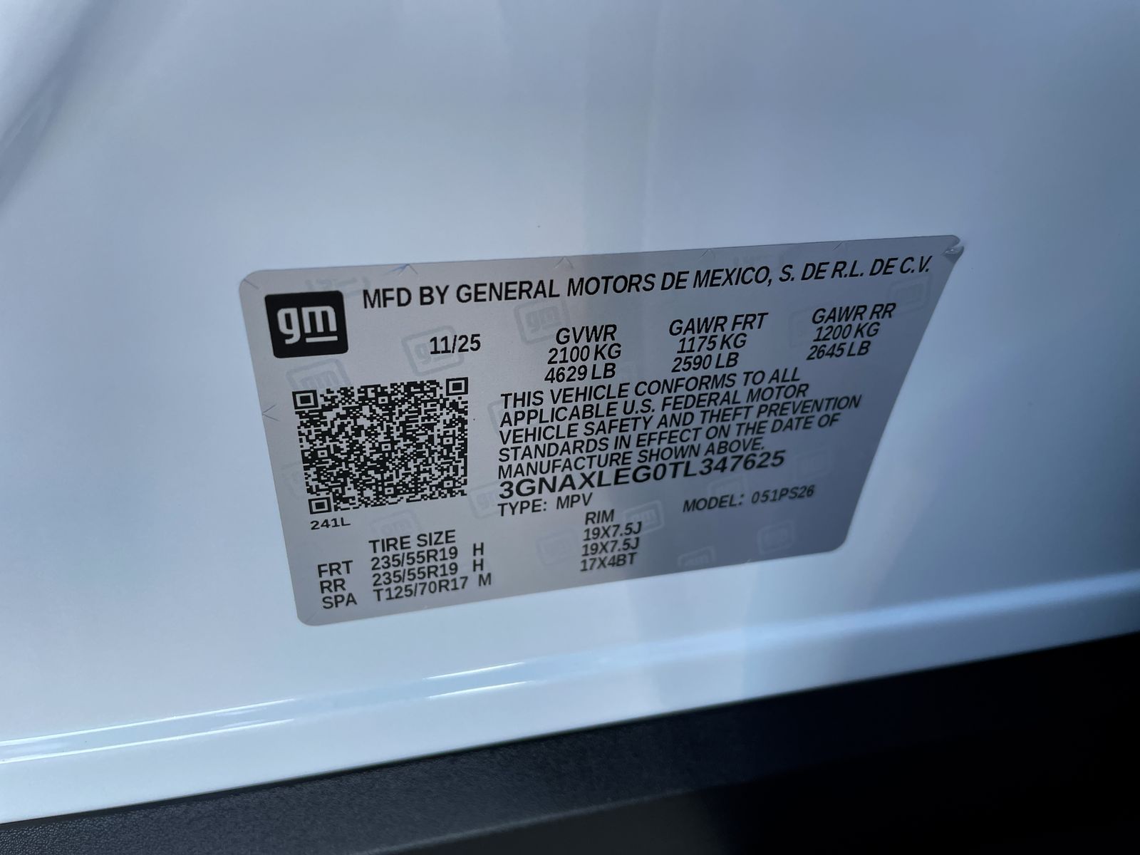 2026 Chevrolet Equinox RS