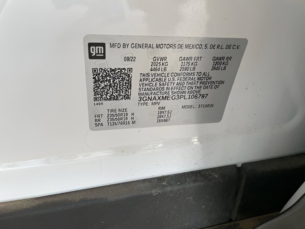 2023 Chevrolet Equinox RS