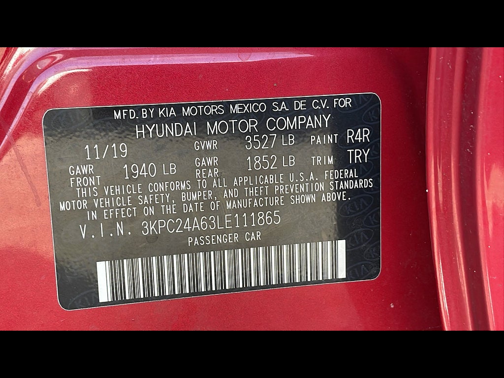 2020 Hyundai Accent SEL