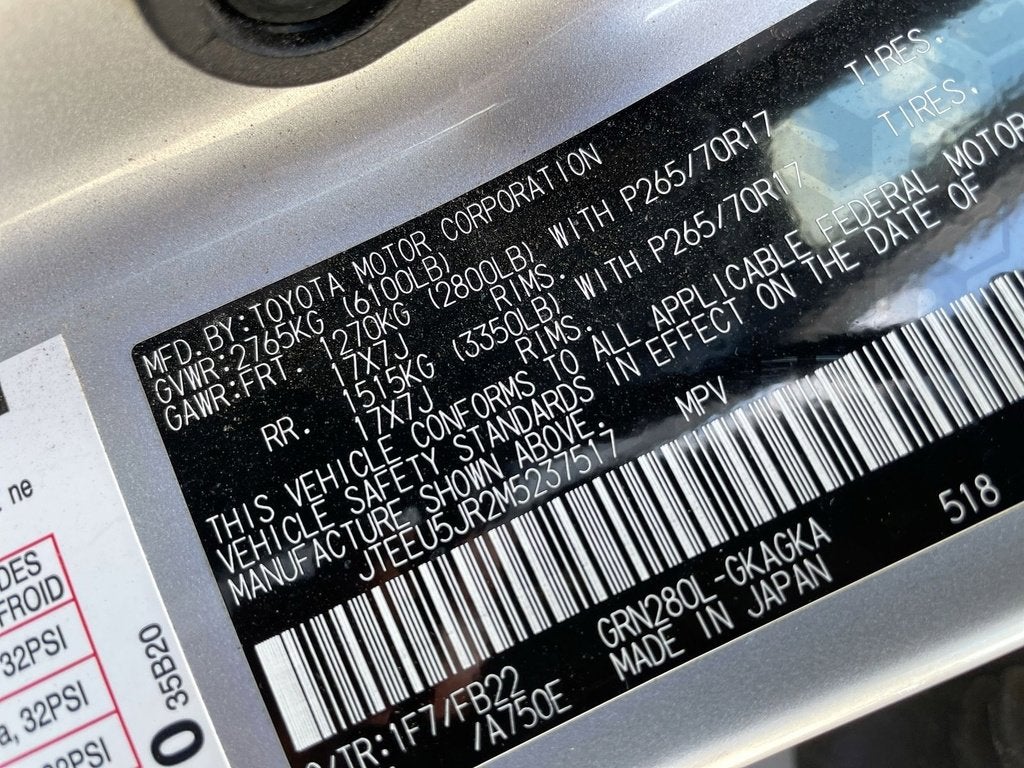 2021 Toyota 4Runner SR5