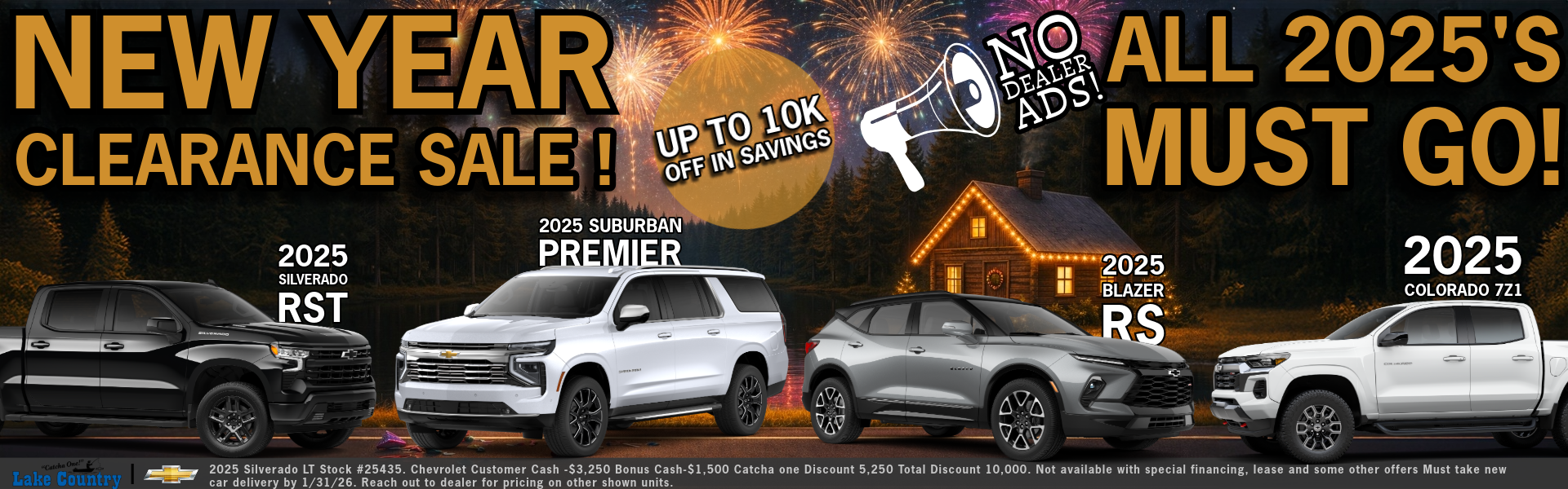 New Year Clearance Sale