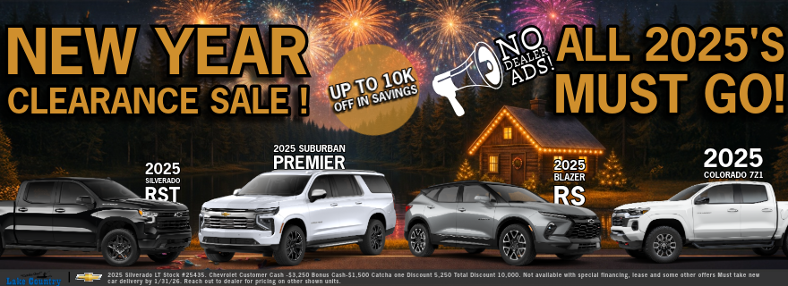 New Year Clearance Sale