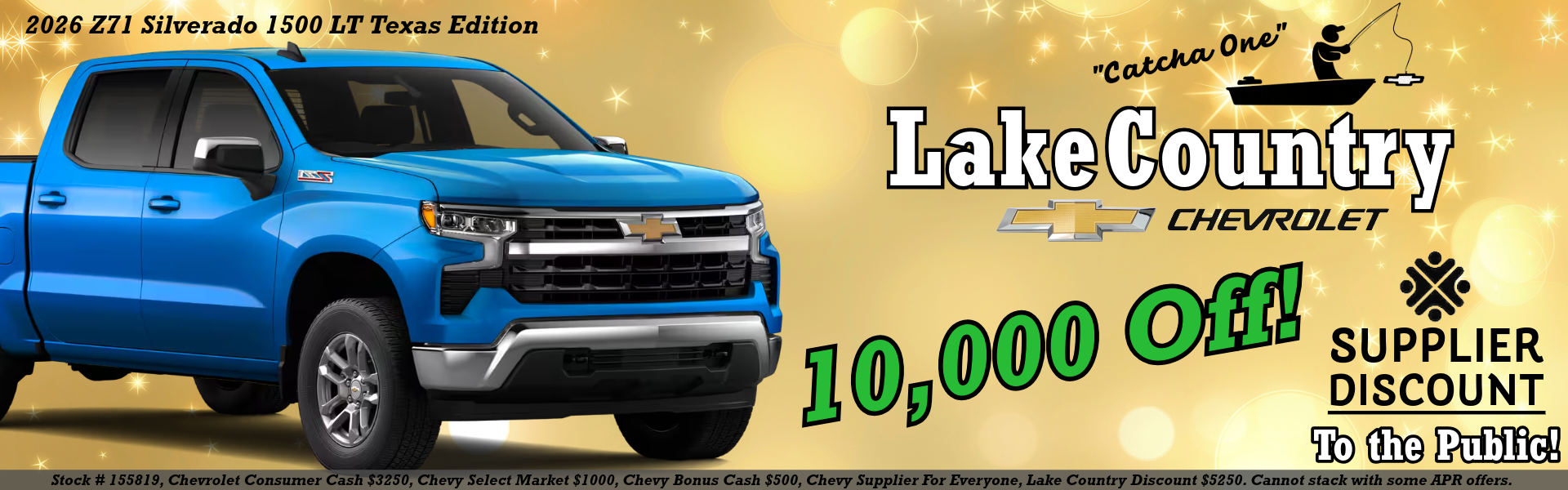 2026 Z71 Silverado 1500 LT Texas Edition