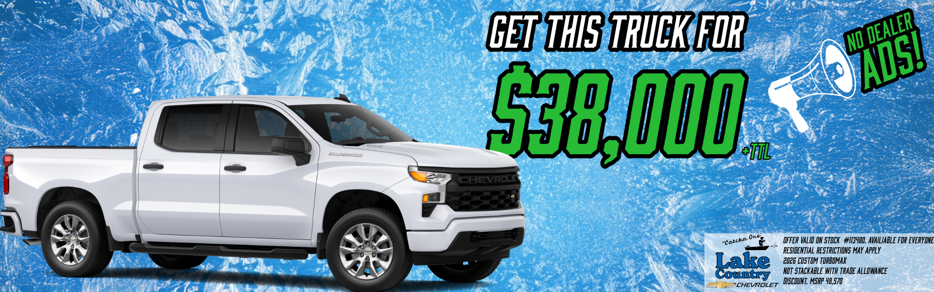 Get this truck for $38,000